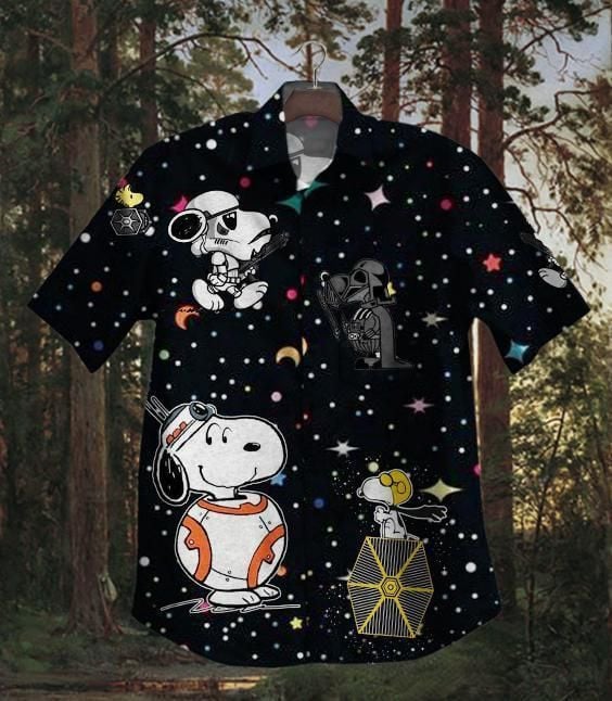 Star Wars Snoopy Hawaiian Shirt 3d T Shirt