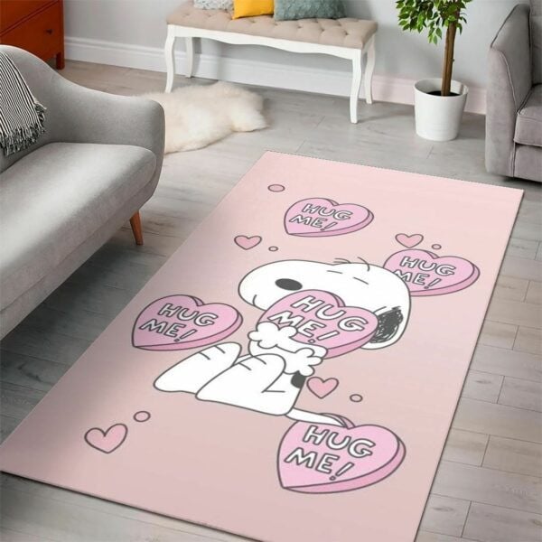 Snoopy Dog 41 Area Rug Living Room And Bed Room Rug Gift Us Decor 1621
