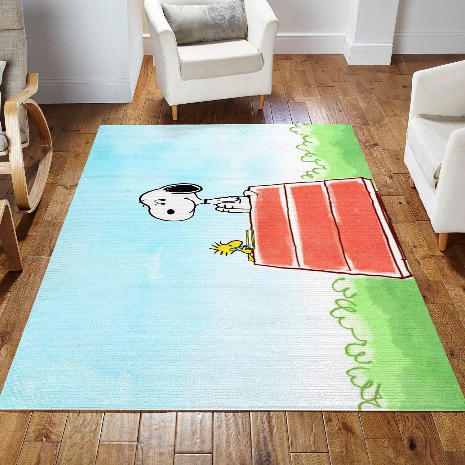 Snoopy Peanuts Rug 41, Gift For Fan Rug Home Decor Floor Decor