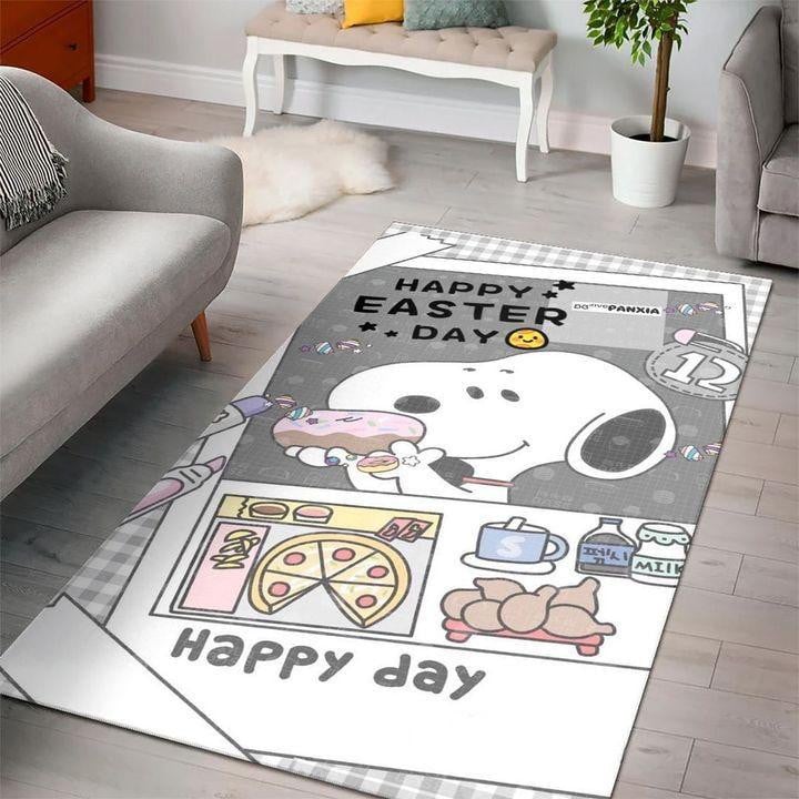 Snoopy Dog 34 Area Rug Living Room And Bed Room Rug Gift Us Decor