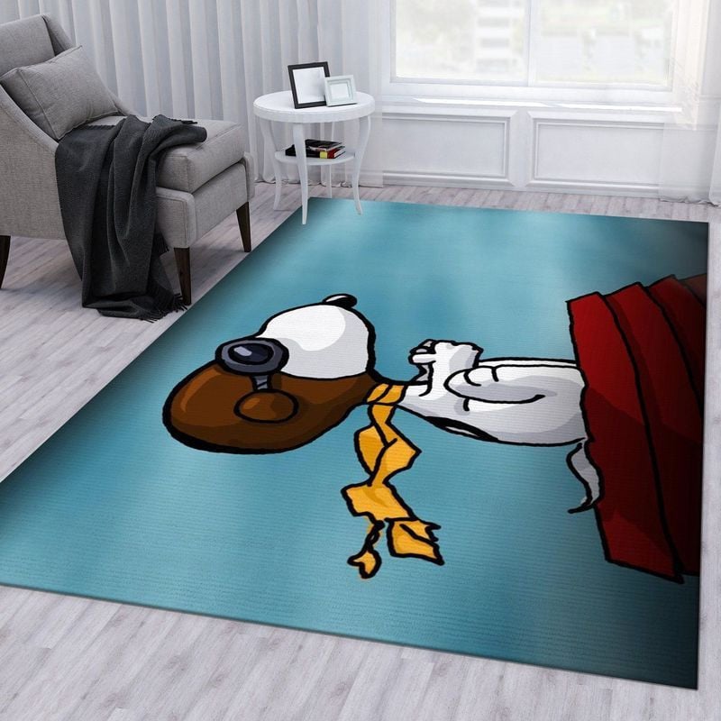 Snoopy Dog Area Rug Living Room And Bed Gift Us Decor 1019