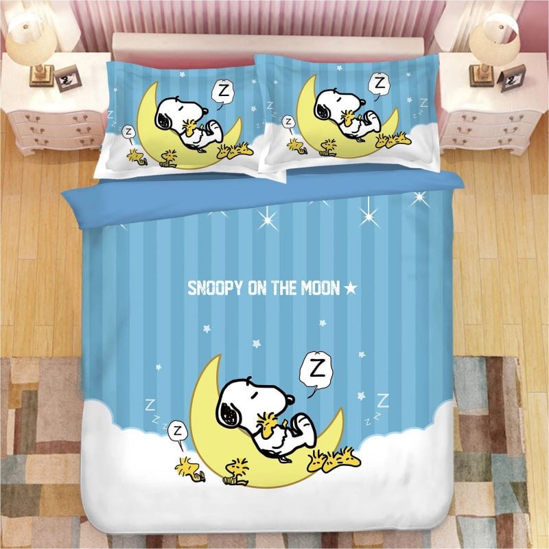 Peanuts Snoopy Duvet Quilt Bedding Set