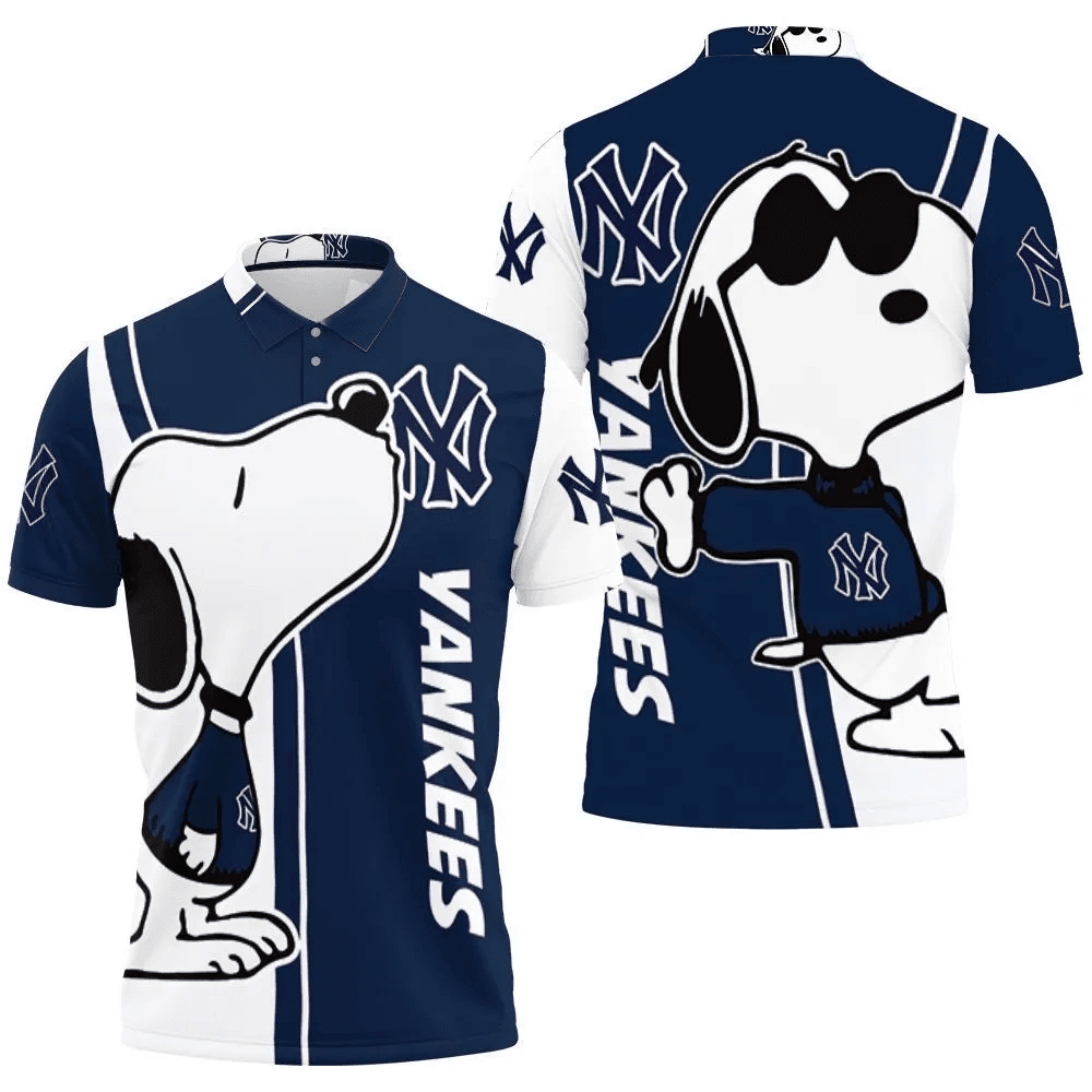 Mens & Womens New York Yankees Snoopy Lover 3d Printed Polo Shirt All Over Print Shirt 3d T-shirt
