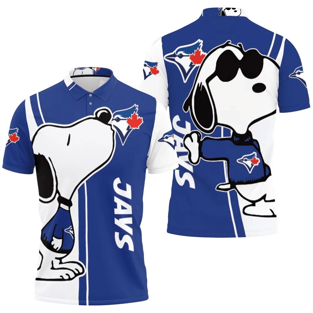 Mens & Womens Toronto Blue Jays Snoopy Lover 3d Printed Polo Shirt All Over Print Shirt 3d T-shirt