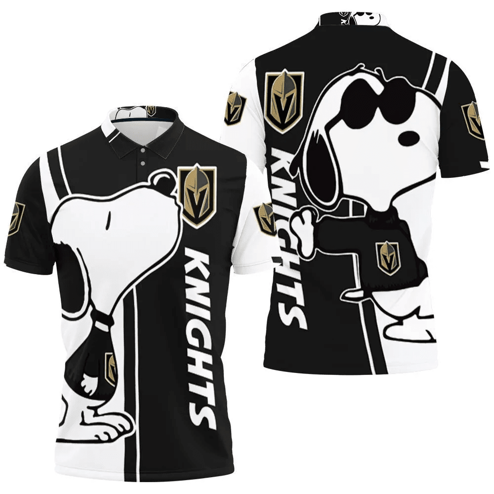 Mens & Womens Vegas Golden Knights Snoopy Lover 3d Printed Polo Shirt All Over Print Shirt 3d T-shirt