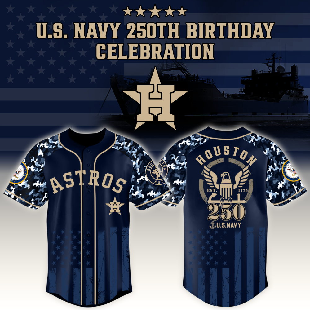 Houston Astros x US Navy 250th Birthday Edition 