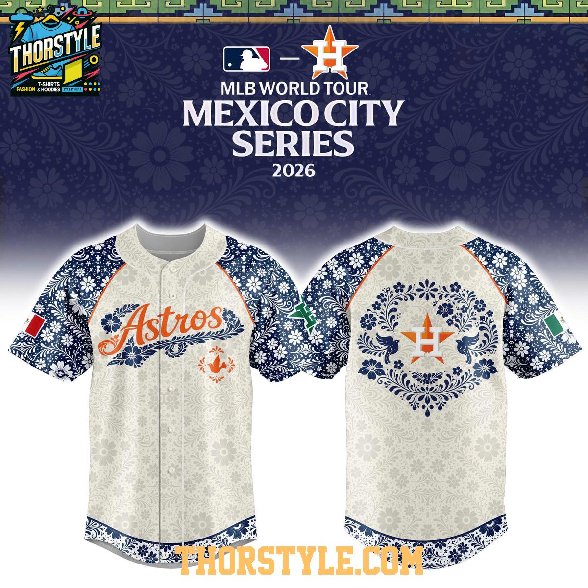 Houston Astros Mexican Heritage Night x MLB 2026 Baseball Jersey 