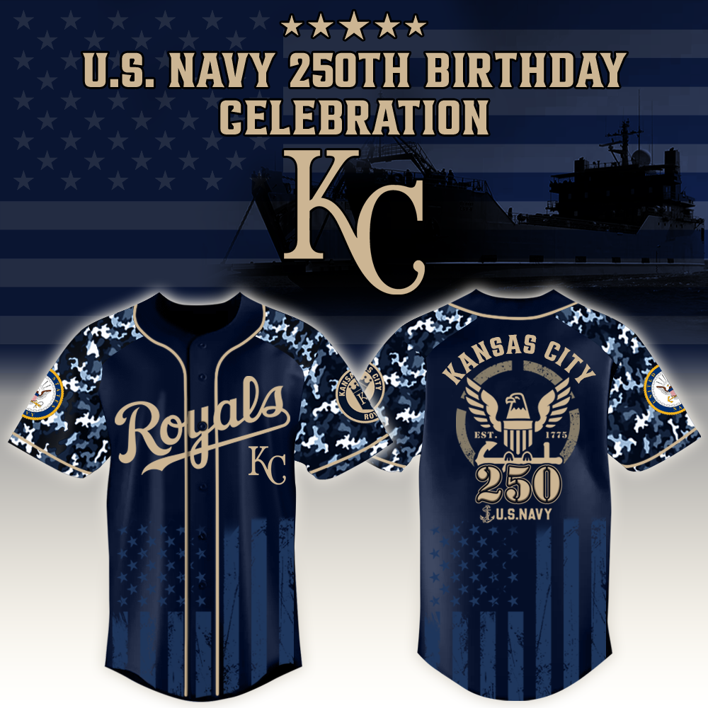 Kansas City Royals x US Navy 250th Birthday Edition 